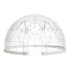 VEVOR Garden Dome Igloo, 15 x 9.5 ft Outdoor Clear Bubble Tent for 10-14 Person, Weatherproof Geodesic Dome Greenhouse with Window