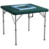 VEVOR Mahjong Table with Mahjong Tiles Set, Fold-in-Half 4 Player Card Table with 144PCS Majiang Tiles and 3 Dice