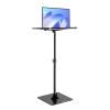 VEVOR Projector Stand, Projector Floor Stand Adjustable Height from 30.3 to 63.4 in, Projector Mount with Tray, Ideal for Outdoor Movies, Home, Office