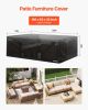 Patio Outdoor Furniture Cover 420D Waterproof Table Chairs Sofa 126"x63"