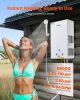 Portable Propane Water Heater 10L Tankless with Accessory Regulator for RV