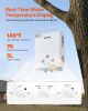 VEVOR Portable Propane Water Heater, 5L Tankless Outdoor Water Heater, 34000 BTU 1.32 GPM Instant Hot Water