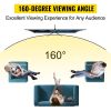 Portable Projector Screen with Stand, Outdoor Movie Screen, 70 Inch 16:9, Light-Weight, Mobile and Compact, Easy Setup and Carrying, Projection Screen