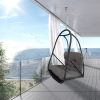 JESE Swing Egg Chair – Foldable Hanging Chair for Indoor & Outdoor Use – 300lbs Capacity