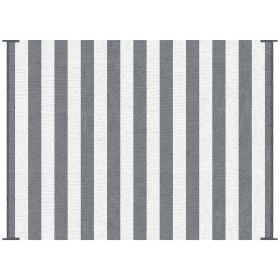 Outsunny Reversible Outdoor Rug, 9' x 12' Waterproof Plastic Straw Floor Mat, Portable RV Camping Carpet with Carry Bag, Large Floor Mat for Backyard (Color: as Pic)